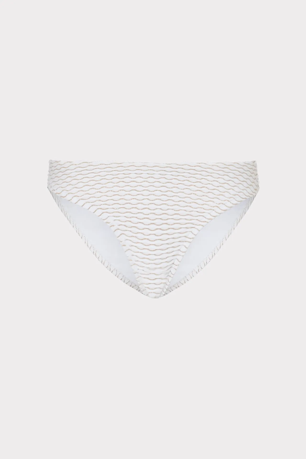 Margot Textured Waves Bikini Bottom