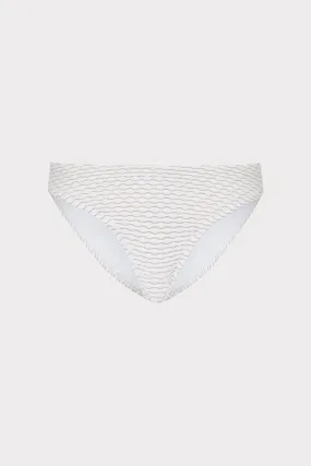 Margot Textured Waves Bikini Bottom