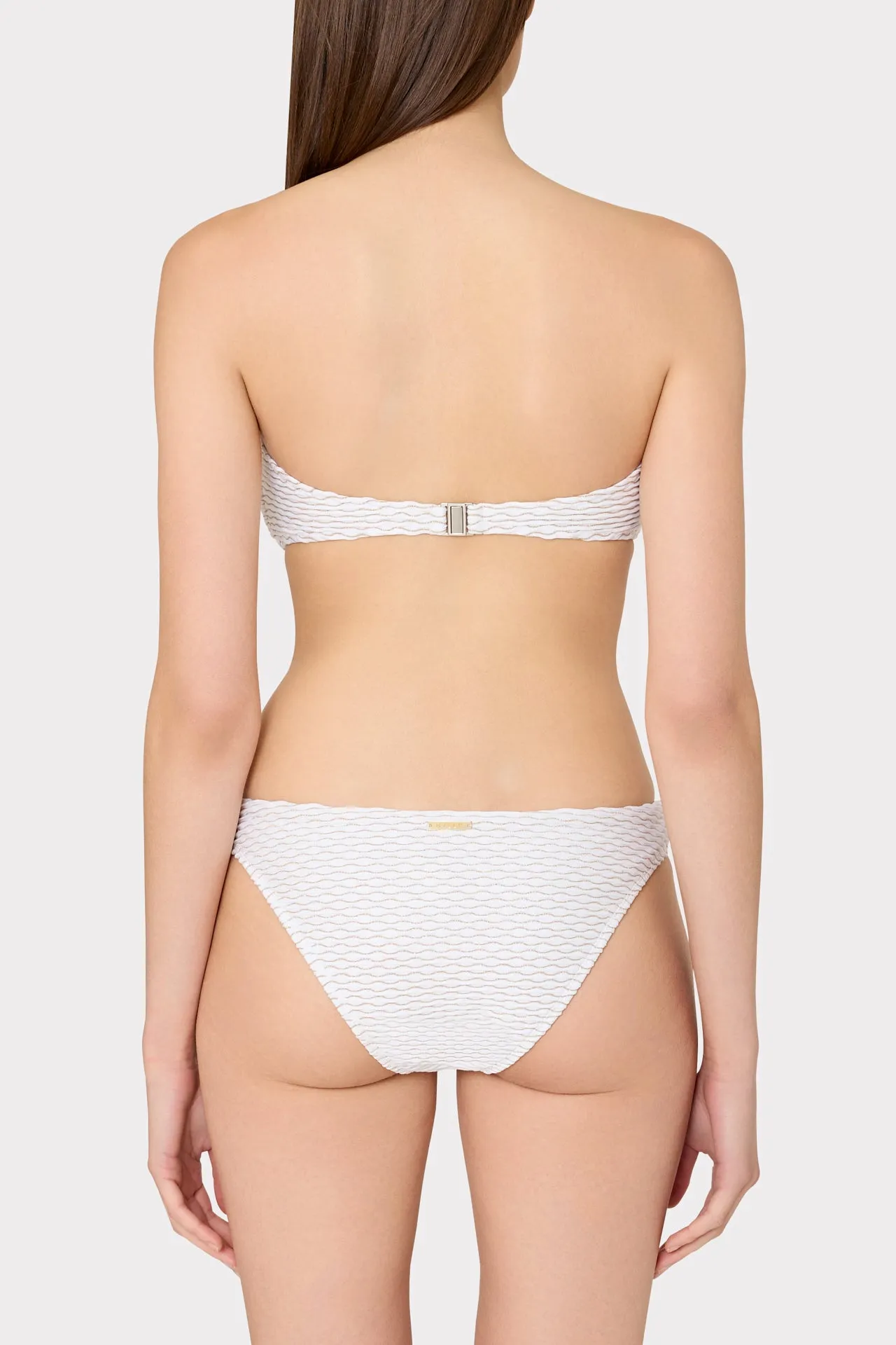 Margot Textured Waves Bikini Bottom