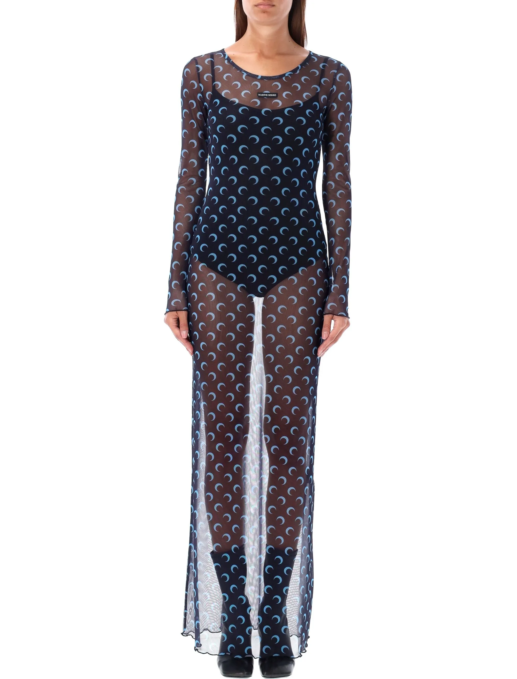 MOON MESH LONG DRESS