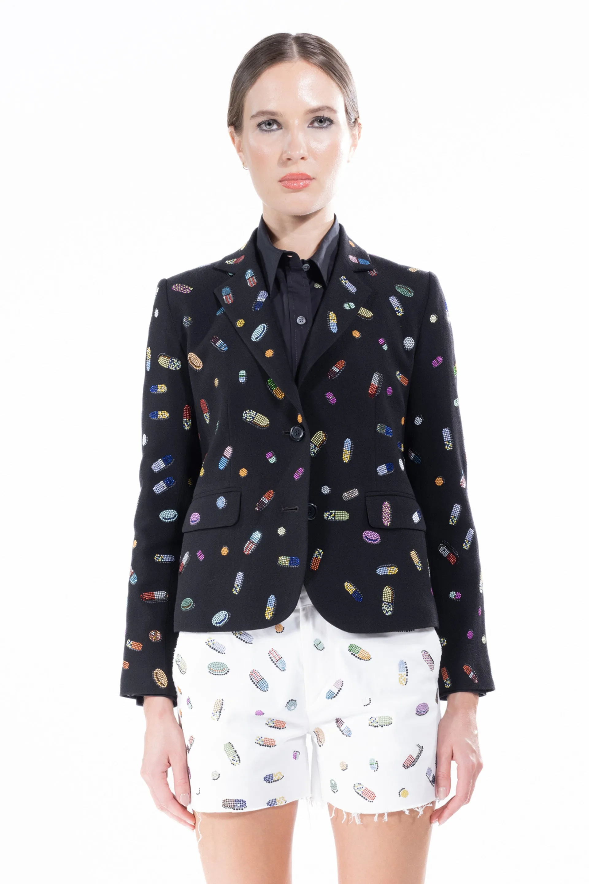 'MOTHERS LITTLE HELPERS' L/S SHORT BLAZER