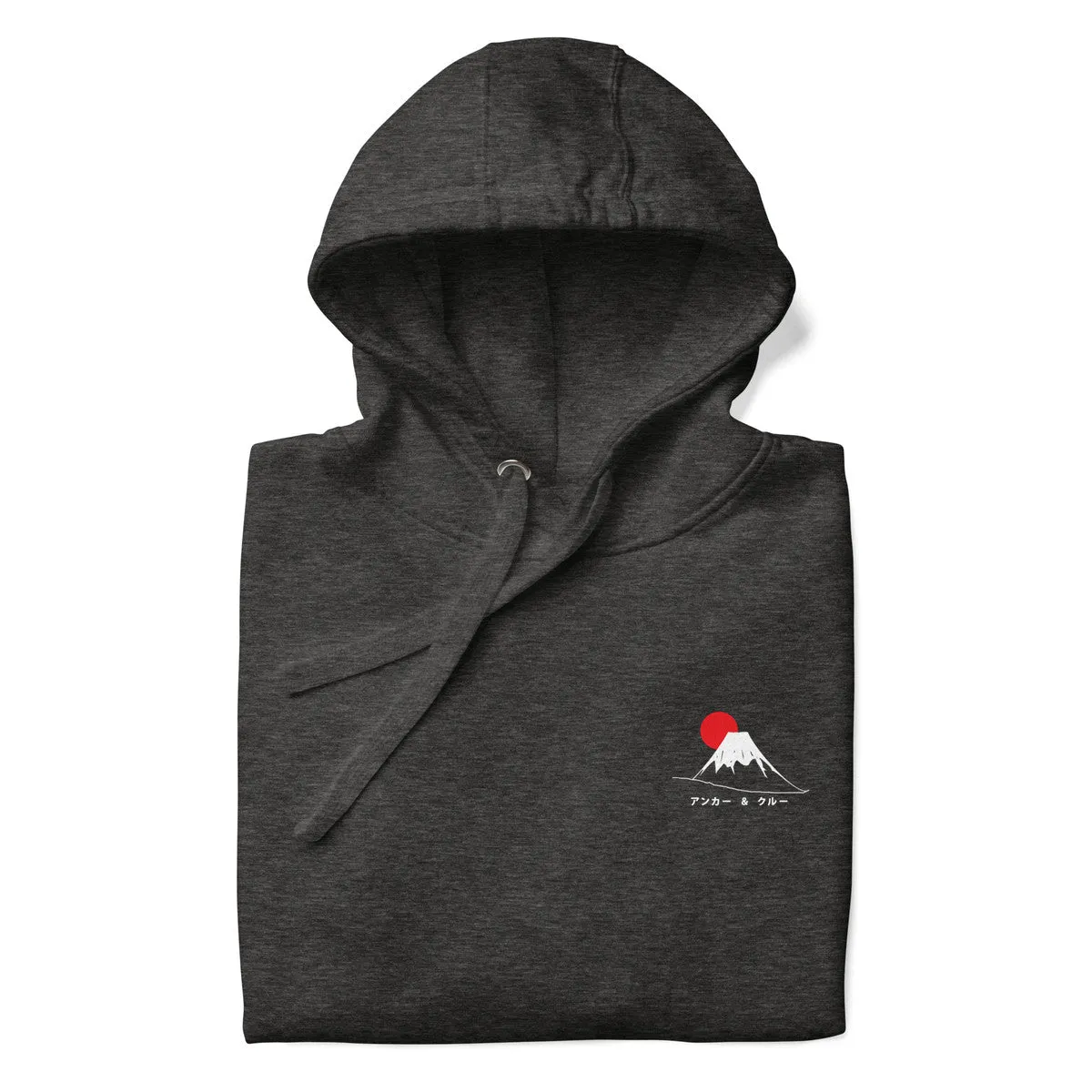 Mount Fuji Landmark Cotton Blend Hoodie