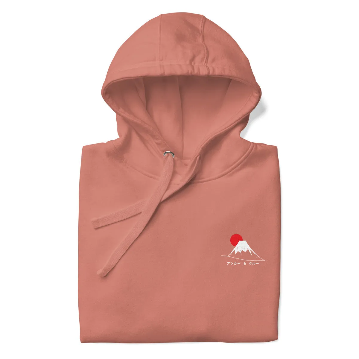 Mount Fuji Landmark Cotton Blend Hoodie