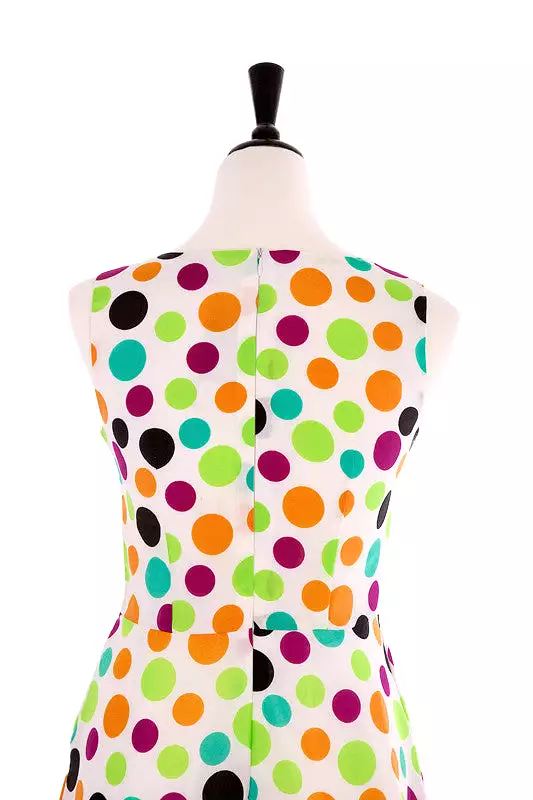 Multi Polka Dot Dress