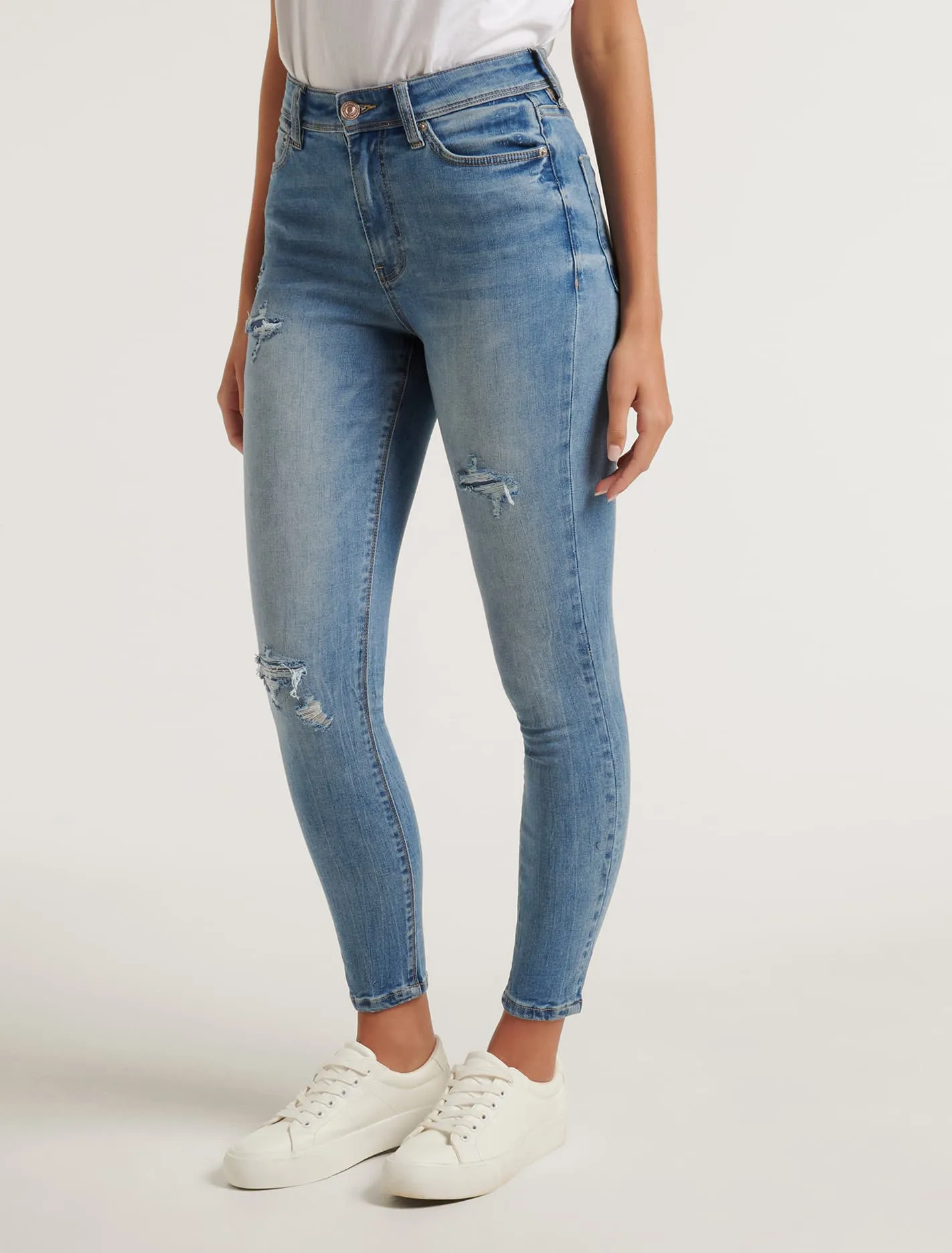 Nala Mid-Rise Skinny Jeans