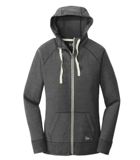 New Era Ladies Sueded Cotton Full-Zip Hoodie