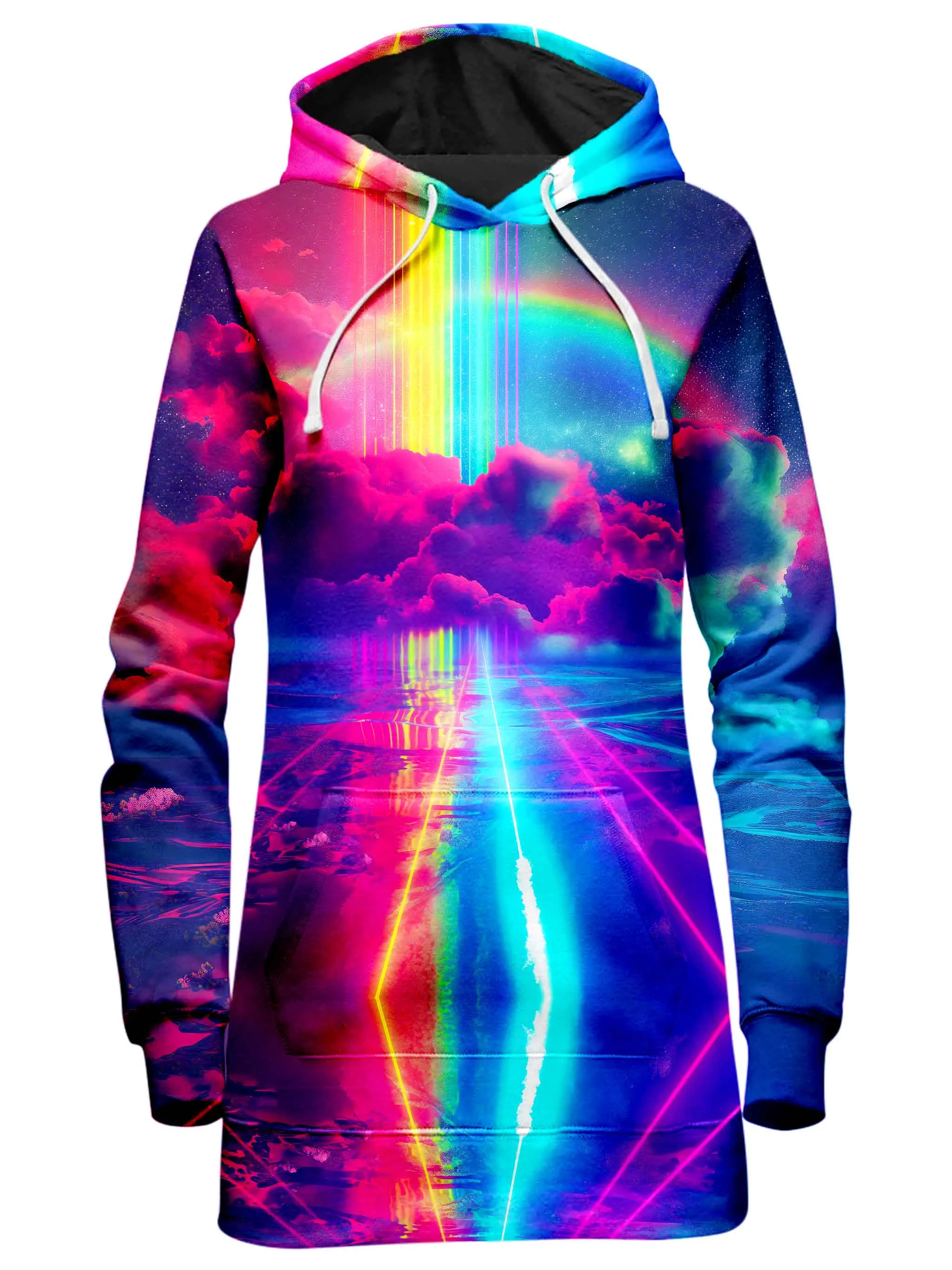 Nexus Rainbow Hoodie Dress