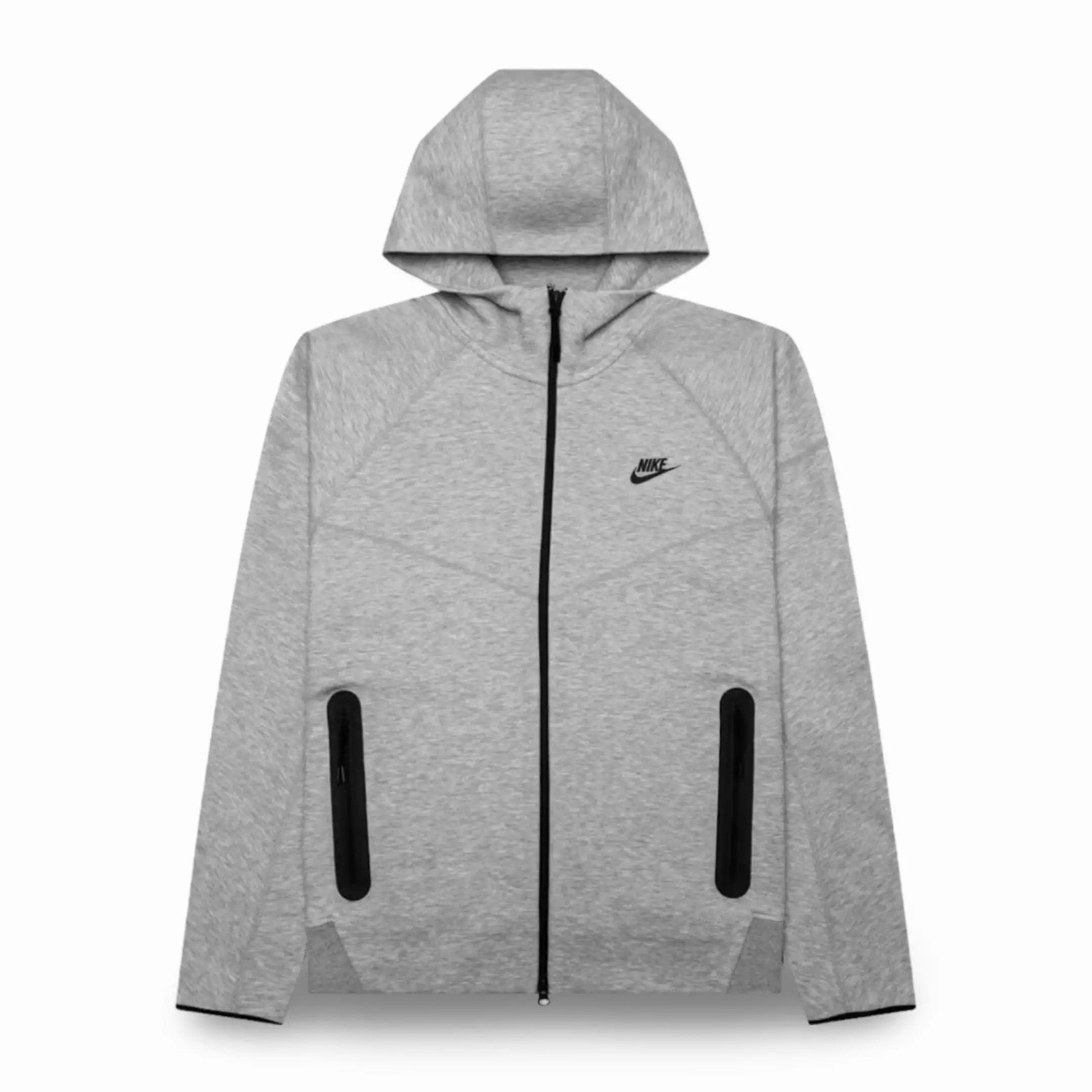 Nike Sportswear Tech Fleece Full-Zip Hoodie & Joggers Dark Heather Grey / Black (Set)