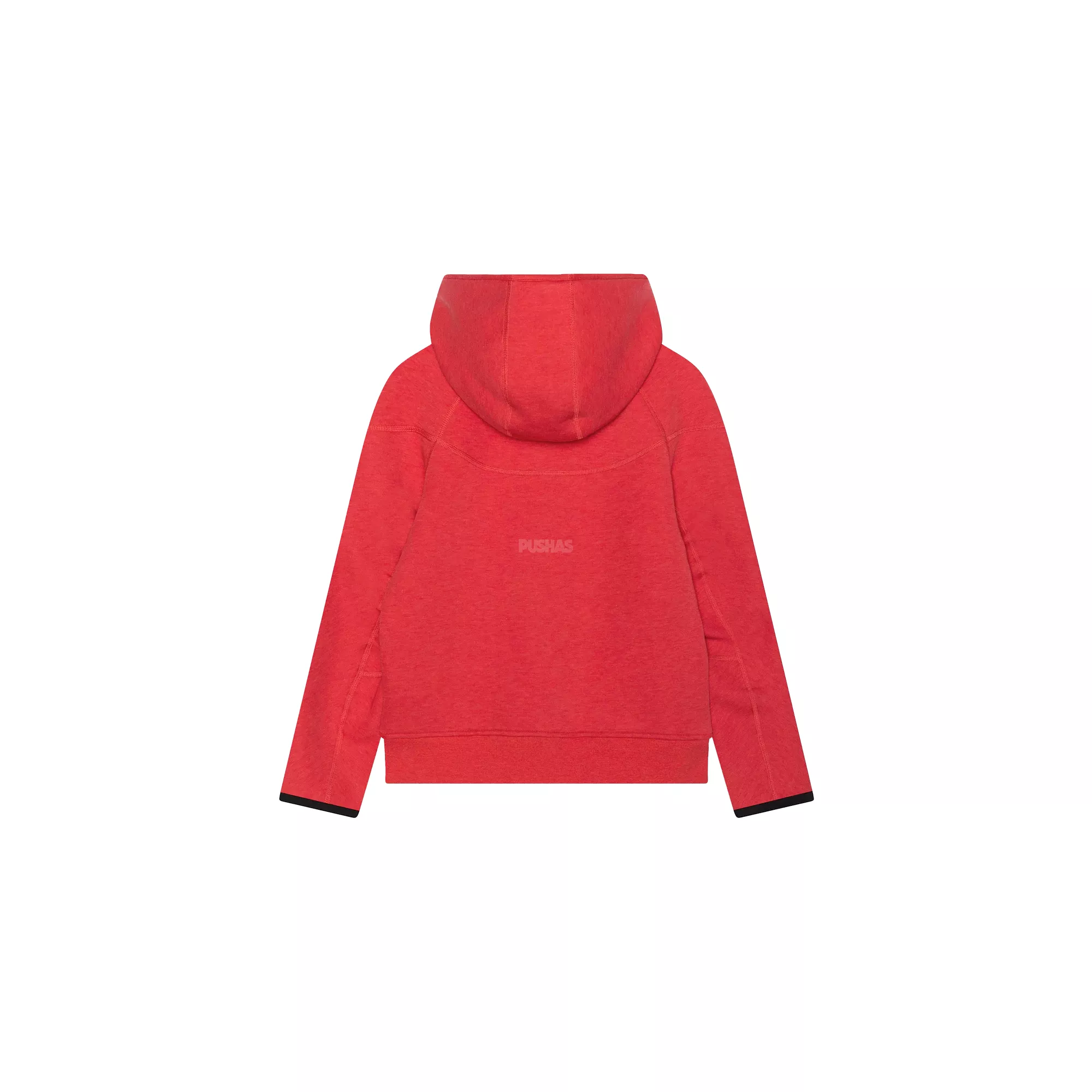 Nike Sportswear Tech Fleece Windrunner Full-Zip Hoodie 'Light University Red Heather/Black' (2023)