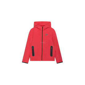 Nike Sportswear Tech Fleece Windrunner Full-Zip Hoodie 'Light University Red Heather/Black' (2023)