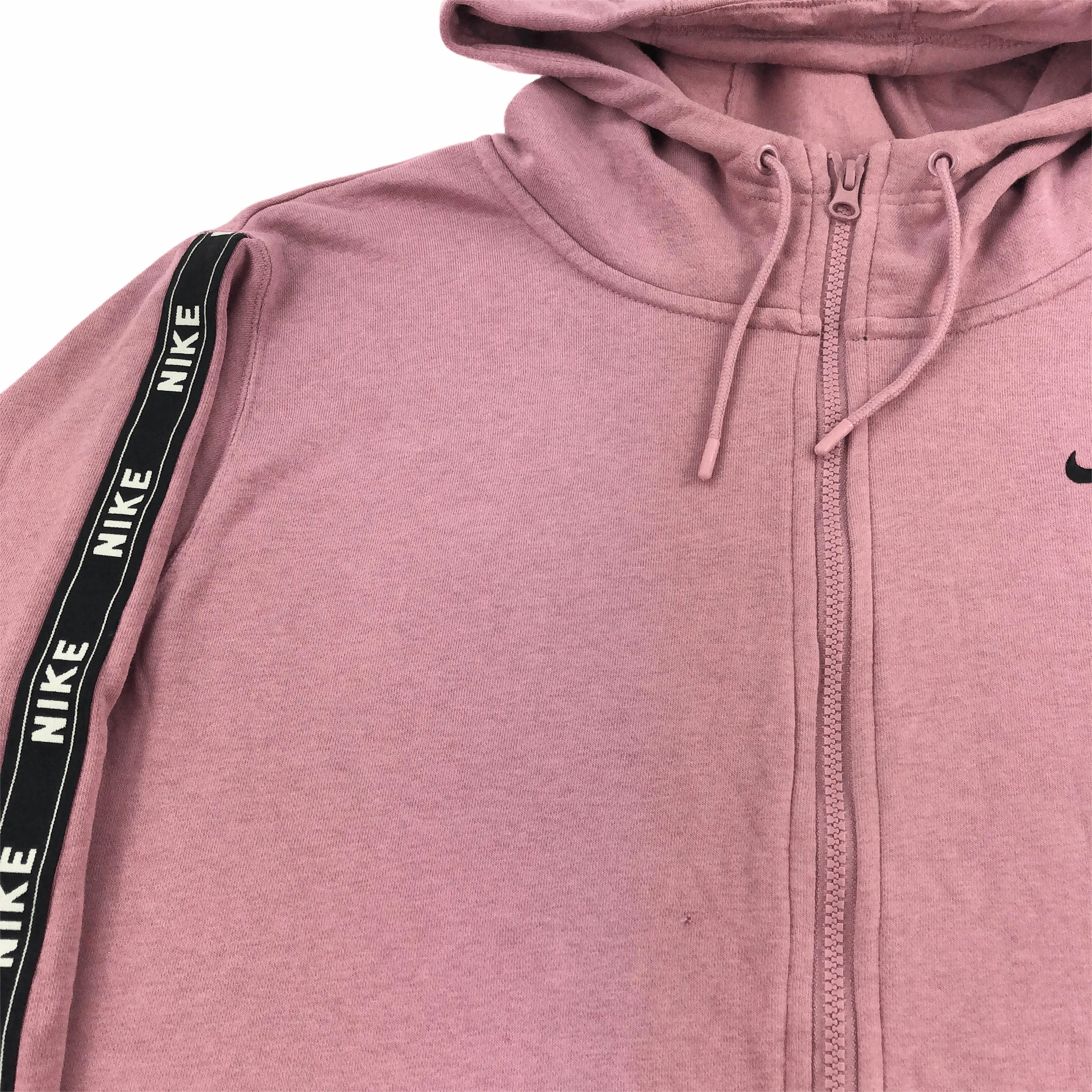 Nike tapered logo zip hoodie size XL