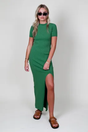 NONCHALANT | Knox Dress - Deep Artichoke