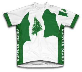 Norfolk Island Flag Cycling Jersey for Men and Women