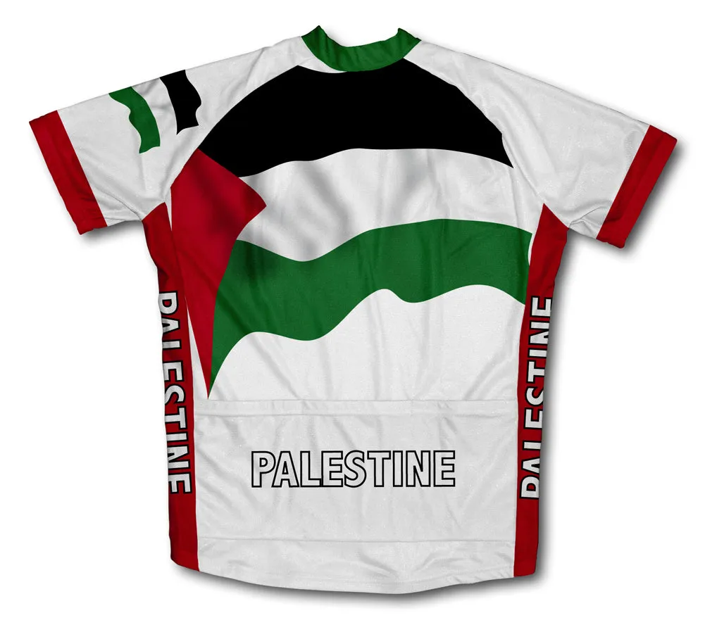 Palestine Flag Cycling Jersey for Men and Women