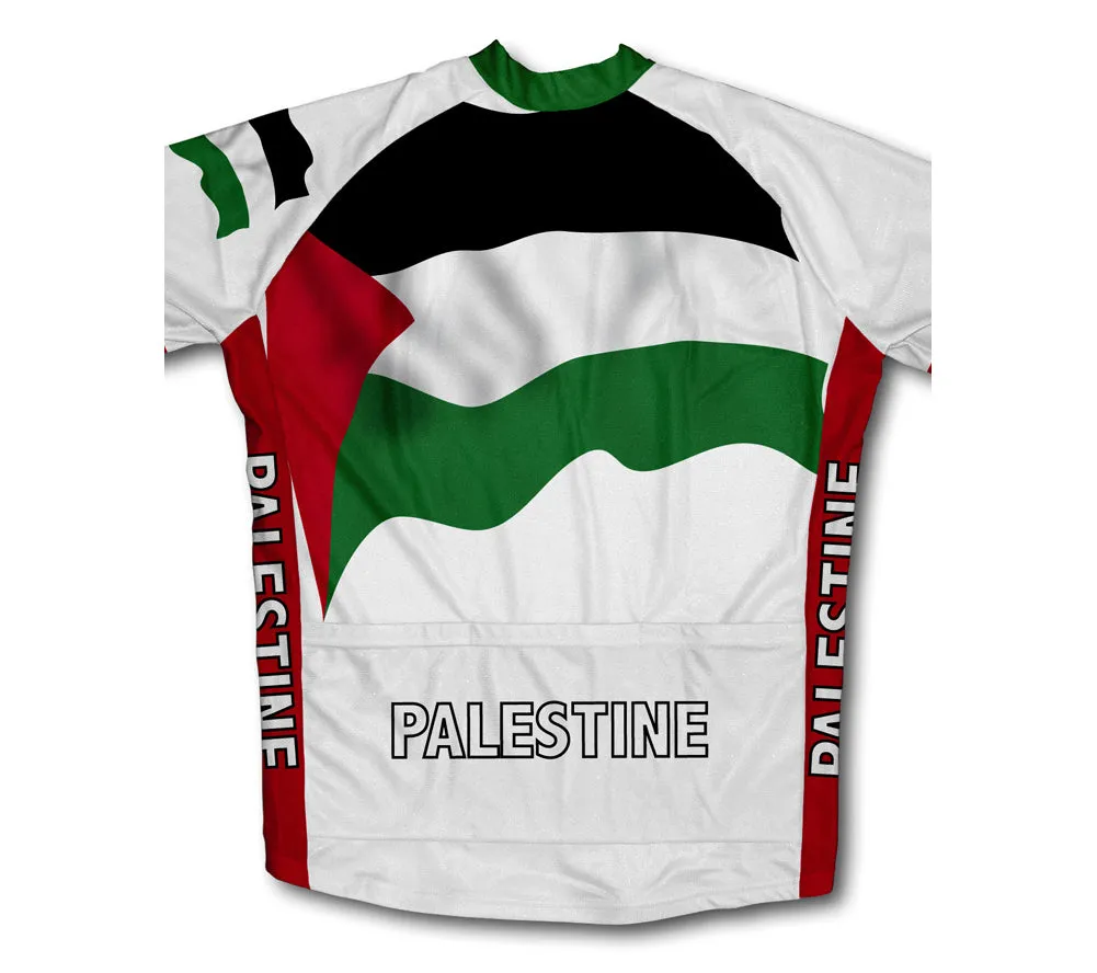 Palestine Flag Cycling Jersey for Men and Women