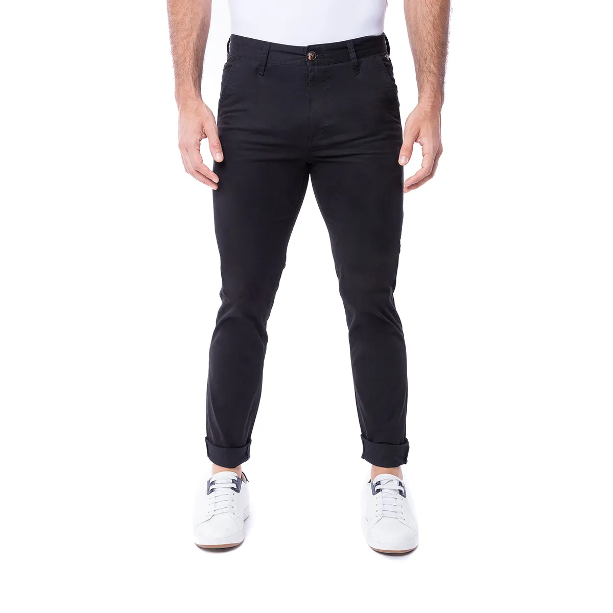 Pantalón Negro Aldo Conti Orange