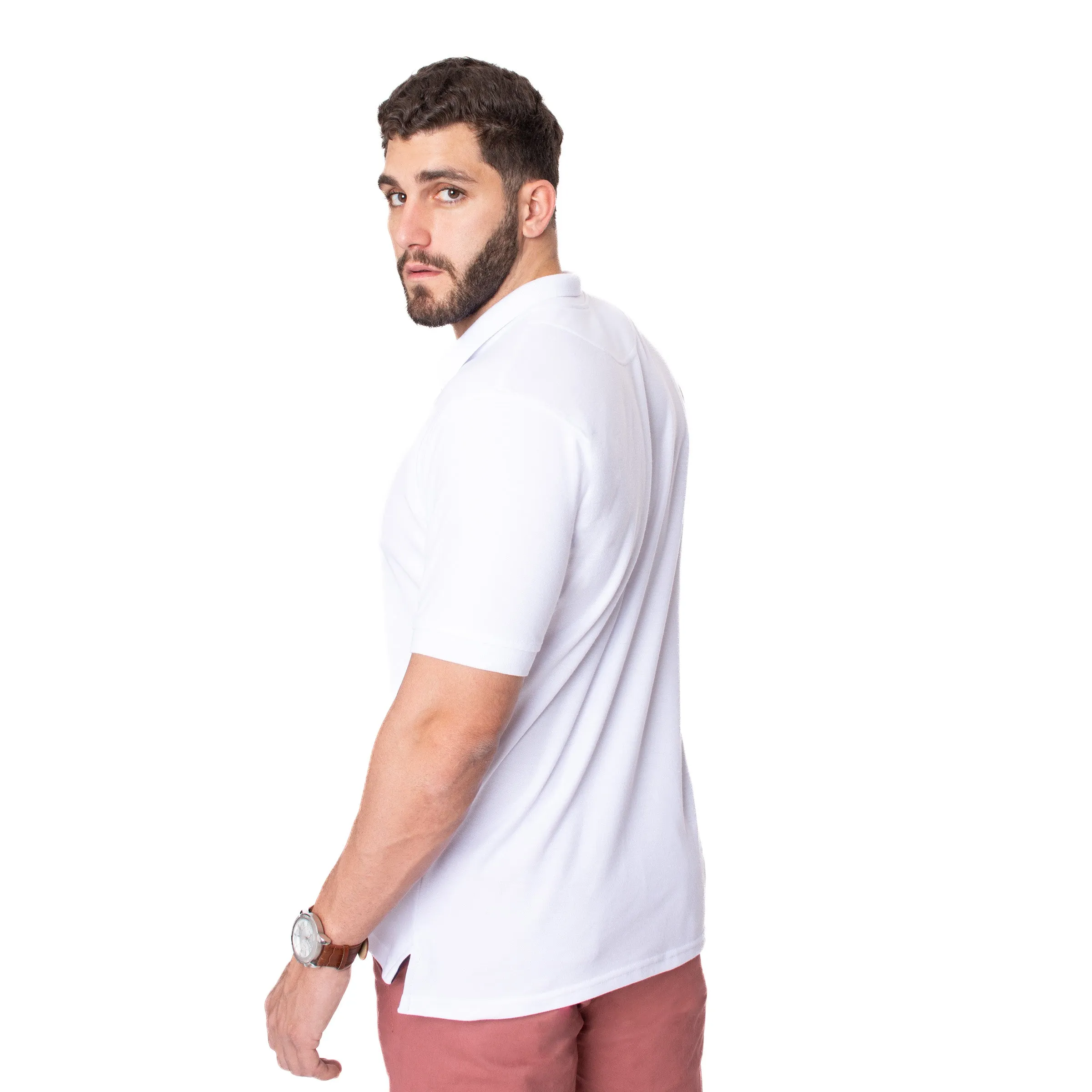 Playera Polo Blanca Aldo Conti