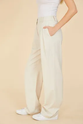 Pleated Wide Leg Pants