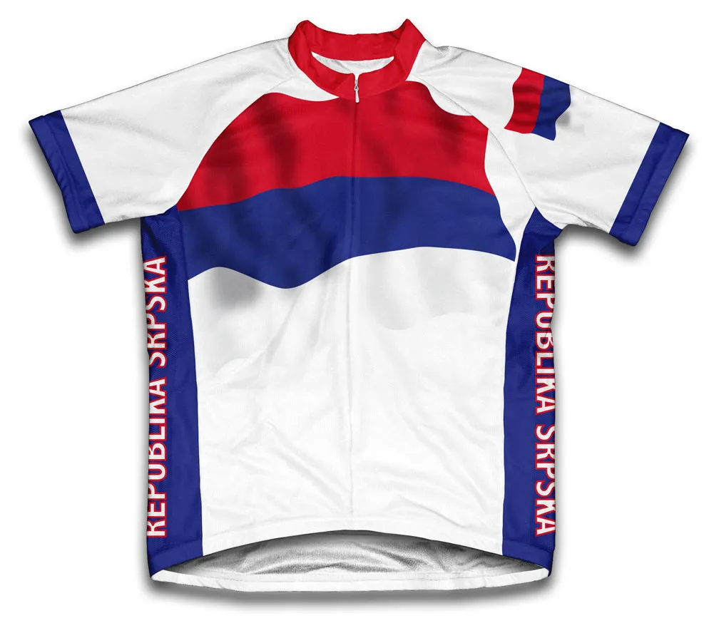 Republika Srpska Flag Cycling Jersey for Men and Women