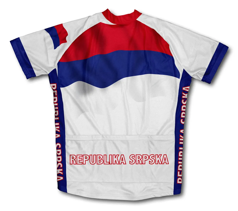 Republika Srpska Flag Cycling Jersey for Men and Women