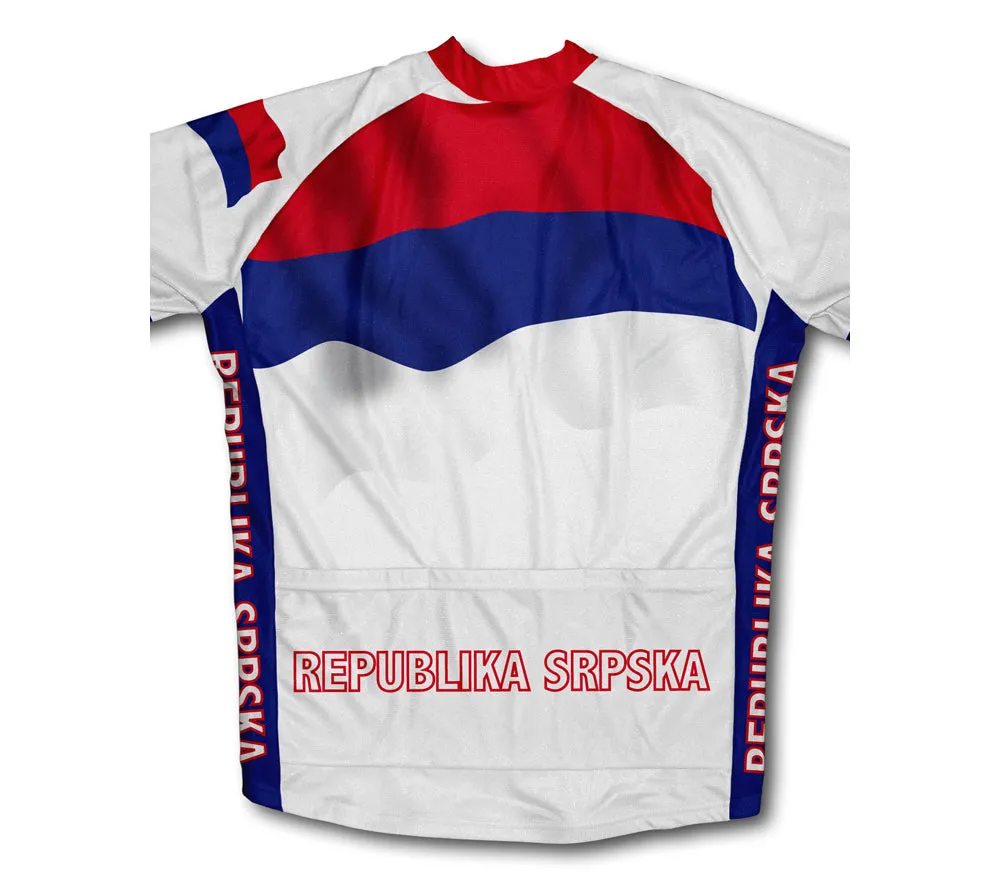 Republika Srpska Flag Cycling Jersey for Men and Women