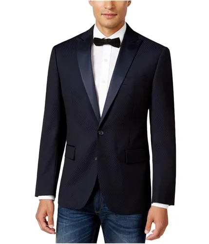 Ryan Seacrest Mens Wool Two Button Blazer Jacket