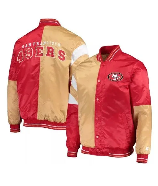 San Francisco 49ers George Kittle 85 Satin Jacket