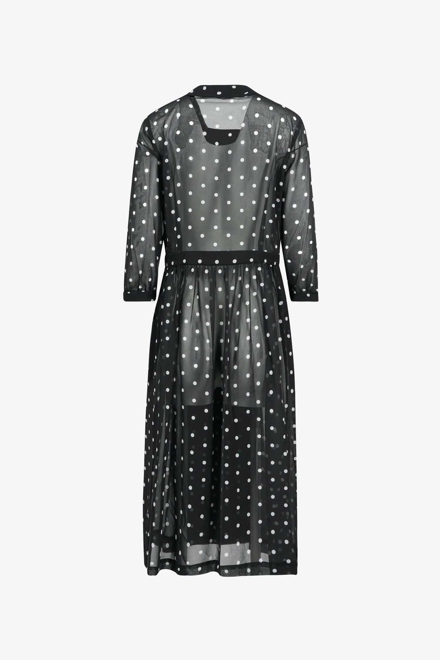 Sheer Polka Dot Dress