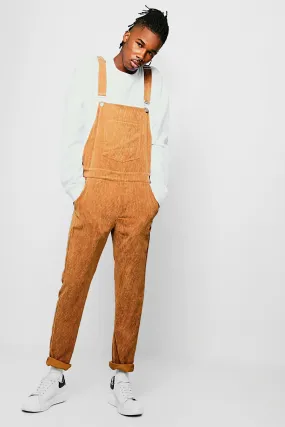 Slim Fit Cord Overalls