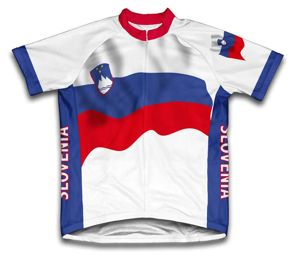 Slovenia Flag Cycling Jersey for Men and Women