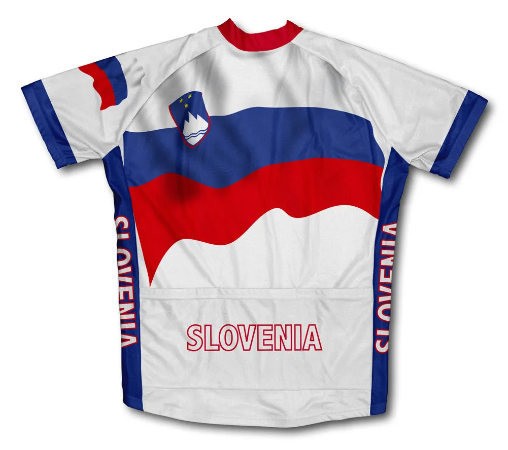 Slovenia Flag Cycling Jersey for Men and Women