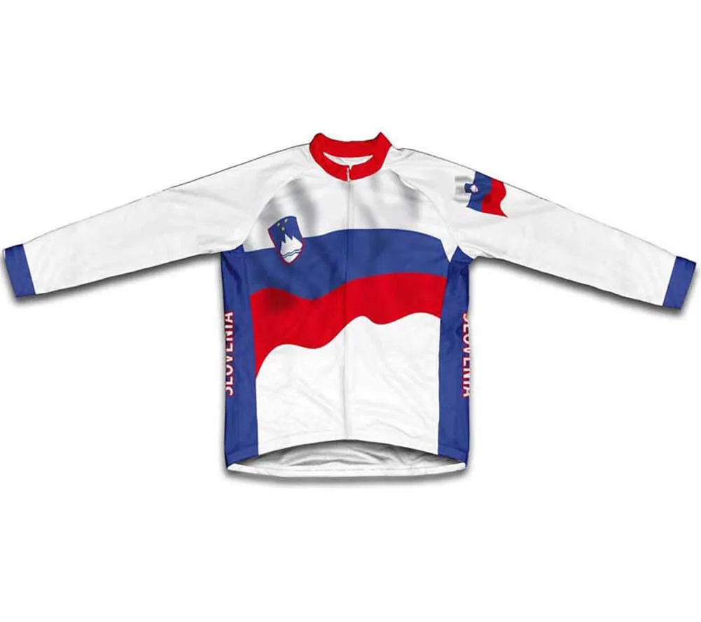 Slovenia Flag Cycling Jersey for Men and Women