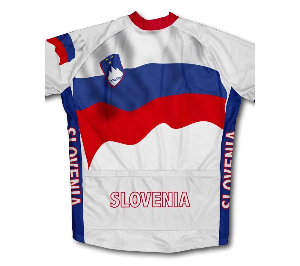 Slovenia Flag Cycling Jersey for Men and Women