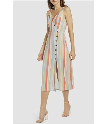 Speechless Womens Stripe Shift Dress