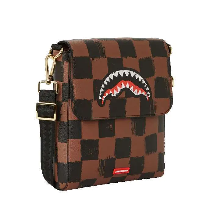 Sprayground Sharks in Paris Vanquish Large Sling Bag – Limited Edition