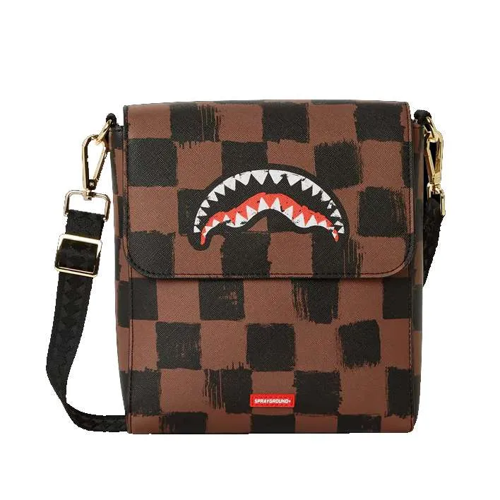 Sprayground Sharks in Paris Vanquish Large Sling Bag – Limited Edition