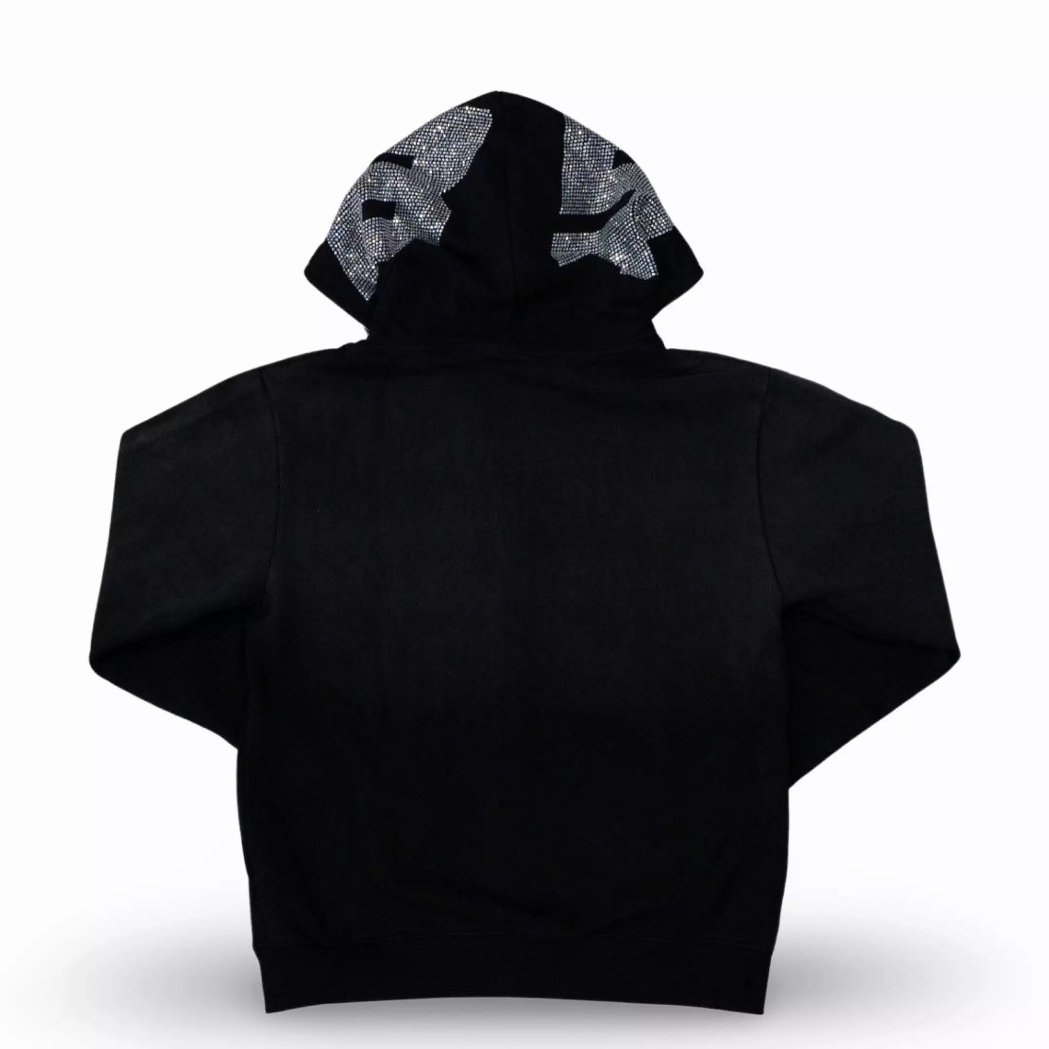 Stainbandz Rhinestone Full Zip Hoodie 'SB Studios Worldwide' Black