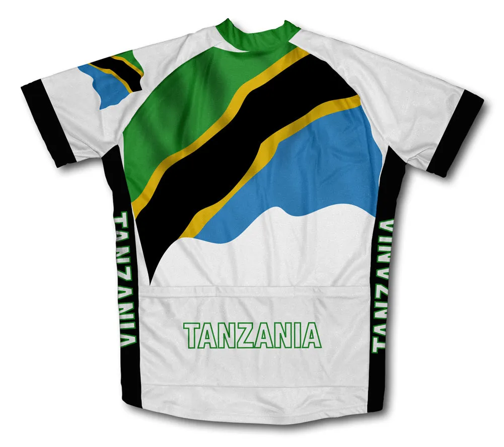 Tanzania Flag Cycling Jersey for Men and Women