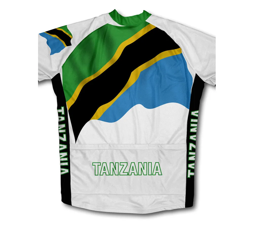 Tanzania Flag Cycling Jersey for Men and Women