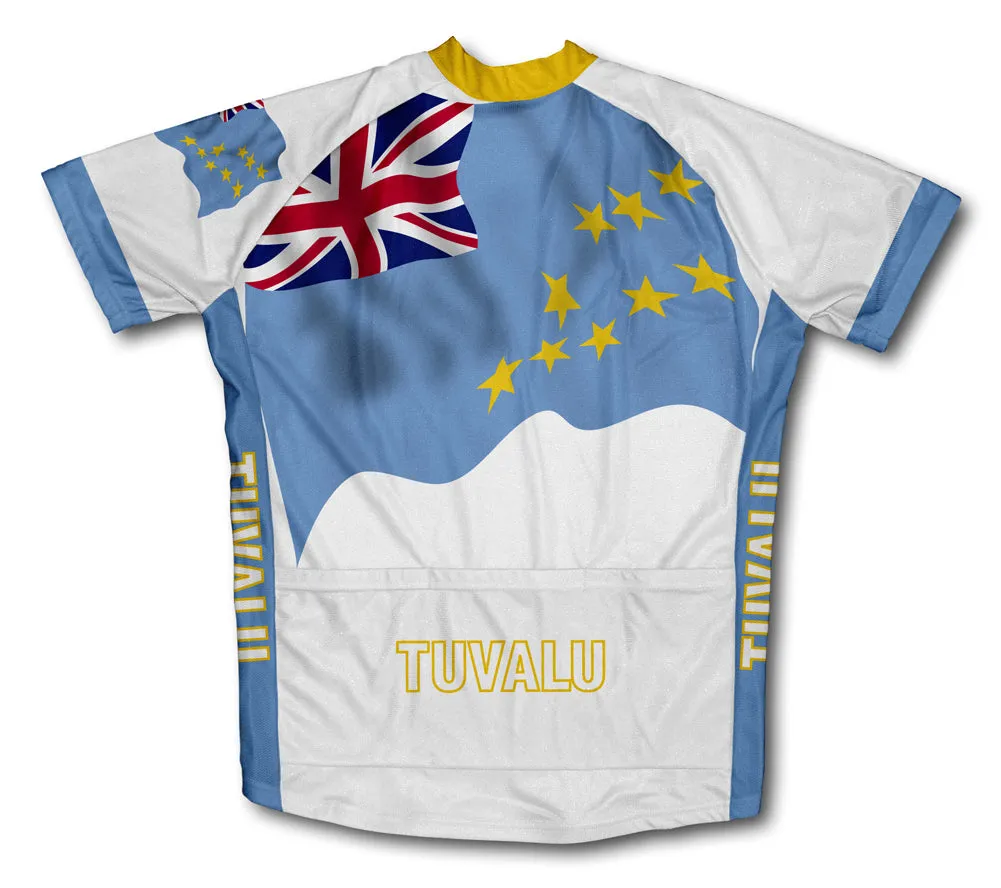 Tuvalu Flag Cycling Jersey for Men and Women