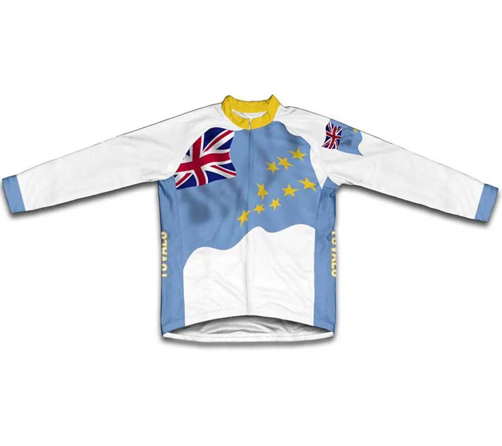 Tuvalu Flag Cycling Jersey for Men and Women