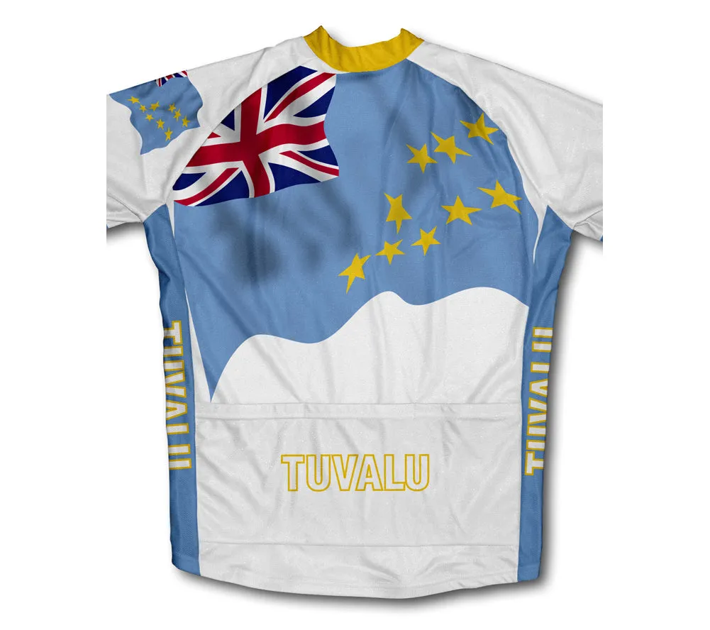 Tuvalu Flag Cycling Jersey for Men and Women