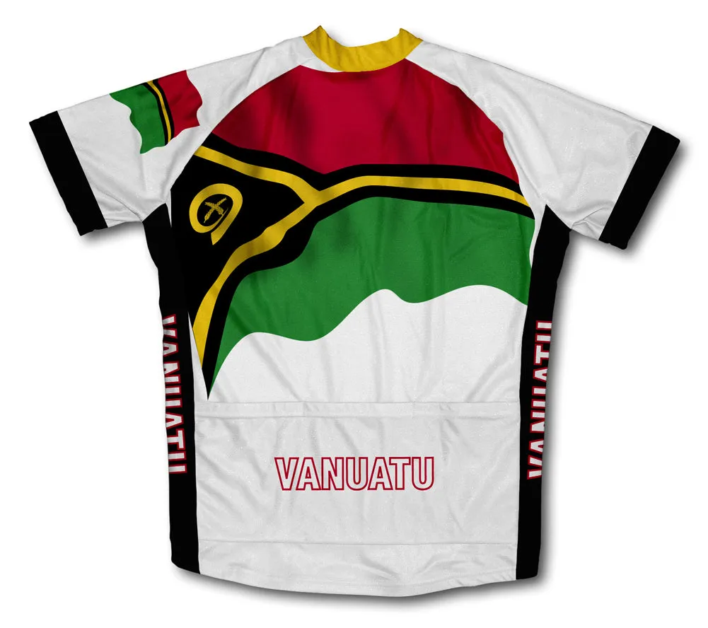 Vanuatu Flag Cycling Jersey for Men and Women