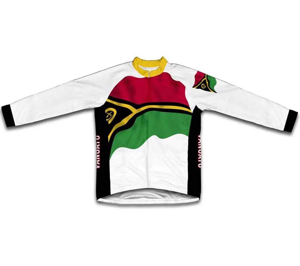 Vanuatu Flag Cycling Jersey for Men and Women