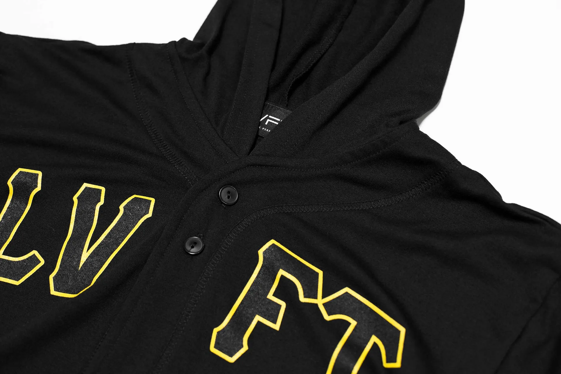 Varsity Hoodie Jersey - Black / Gold