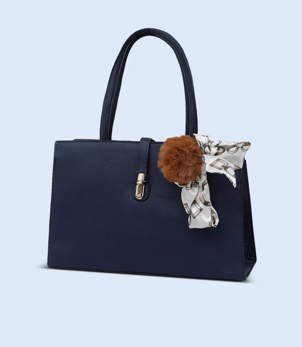 WB2801-BLUE-Women Shoulder Bag