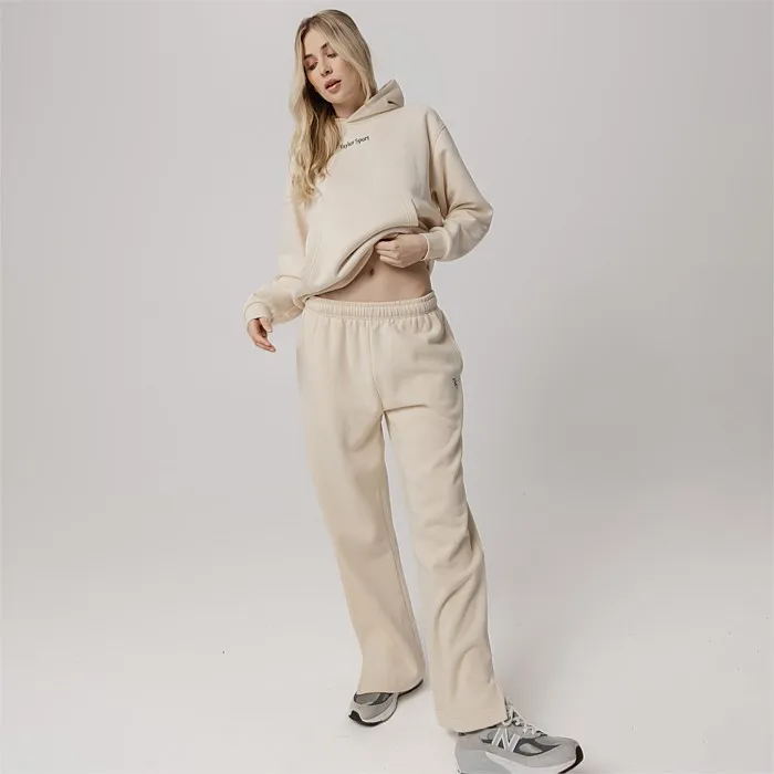 Wide Leg Sweats In Vanilla | Pants & Sweats | Stirling Sports