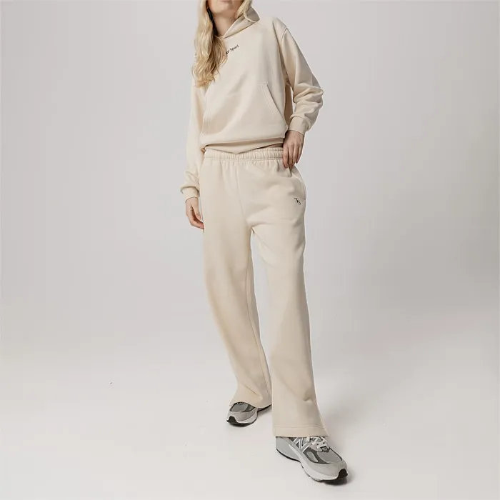 Wide Leg Sweats In Vanilla | Pants & Sweats | Stirling Sports