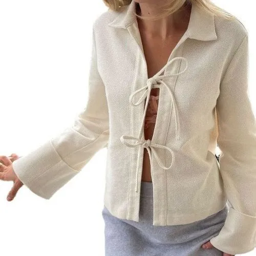 Women's Blouse Long Sleeve Sweaters & Cardigans Casual Streetwear Solid Color