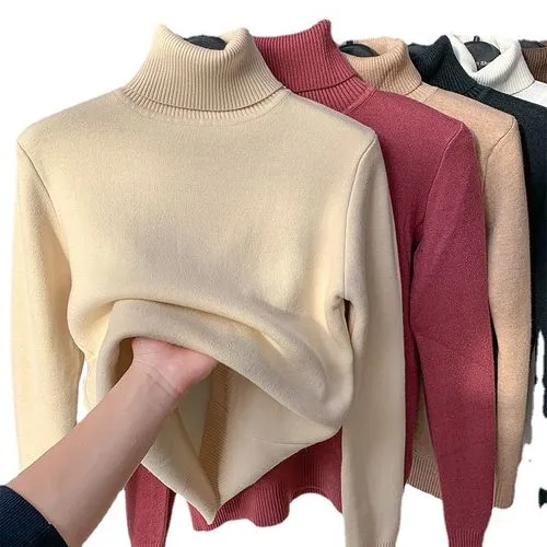 Women's Sweater Long Sleeve Sweaters & Cardigans Casual Solid Color